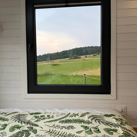 別荘 Tiny Camp Przelecz Glisne - Z Jacuzzi I Sauna Przy Szlakach Turystycznych Na Lubon Wielki I Szczebel Tenczyn