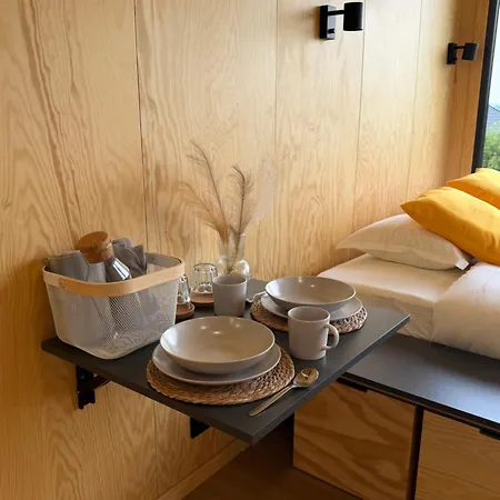 別荘 Tiny Camp Przelecz Glisne - Z Jacuzzi I Sauna Przy Szlakach Turystycznych Na Lubon Wielki I Szczebel Tenczyn