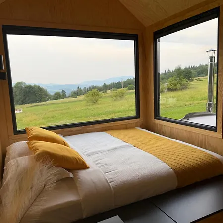 Tiny Camp Przelecz Glisne - Z Jacuzzi I Sauna Przy Szlakach Turystycznych Na Lubon Wielki I Szczebel 別荘
